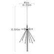 D-190 Diamond  antena szerokopasmowa typu Discone - 3
