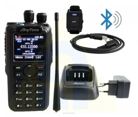 AT-D878 UVII PLUS, AnyTone Ver 4.0 z USB, Analog-APRS, Bluetooth, DMR-APRS, AES 256