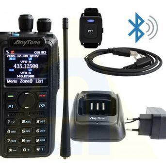 AT-D878 UVII PLUS, AnyTone Ver 4.0 z USB, Analog-APRS, Bluetooth, DMR-APRS, AES 256