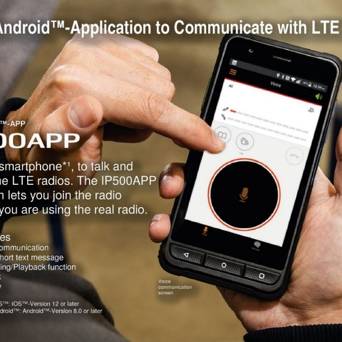 IP500APP Icom  aplikacja dla systemu radiotelefonów  LTE
