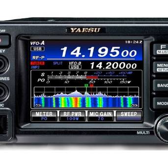 FT-991A Yaesu  gwarancja 3+1,5 roku, oraz dodatkowo w pakiecie otrzymujesz ręczny duobander DB-5 Polmar.