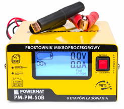 PM-PM-50B Prostownik Regenerator Mikroprocesorowy Powermat