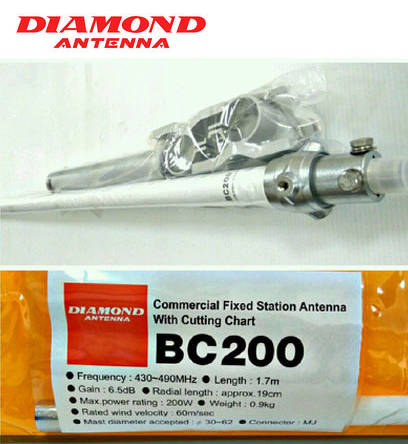 BC-200 Diamond 430 - 490 MHz bazowa antena profesjonalna