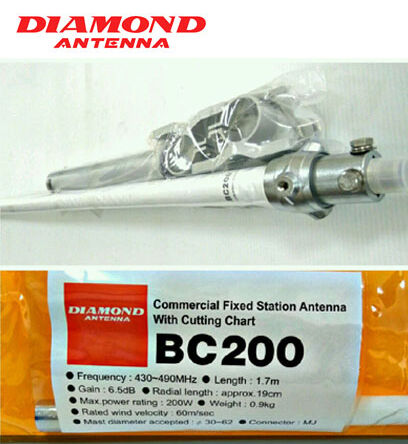 BC-200 Diamond 430 - 490 MHz bazowa antena profesjonalna