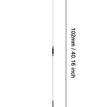 Retevis MA08 antena samochodowa  VHF  136-174 MHz MHz 50W   2,15dBi 