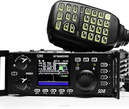 G90 XIEGU Nowy model ,radiostacja KF, 20W, SDR, ATU 