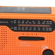 Radio awaryjne, 1200 mAh, akumulatorowe, ręczne radio na korbkę, powerbanki latarka LED, - 3