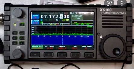  X6100 Xiegu  HF/50MHz Portable SDR Transceiver + reczny duobander DB- 5 Polmar