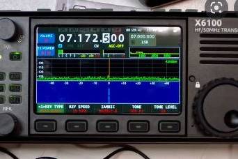  X6100 Xiegu  HF/50MHz Portable SDR Transceiver + reczny duobander DB- 5 Polmar