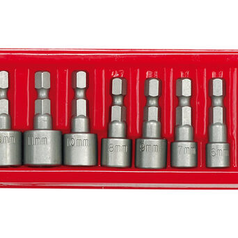  NASADKI 5-13MM, MOCOWANIE 1/4'', ZESTAW 8 SZT.