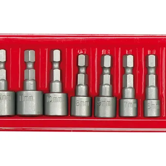  NASADKI 5-13MM, MOCOWANIE 1/4'', ZESTAW 8 SZT.