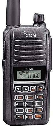 IC-A16E Icom  Radiotelefon lotniczy 8,33 oraz 25 kHz