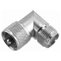 Redukcja kątowa UC1 żeńskie (SO-239) - UC1 męskie (PL-259)